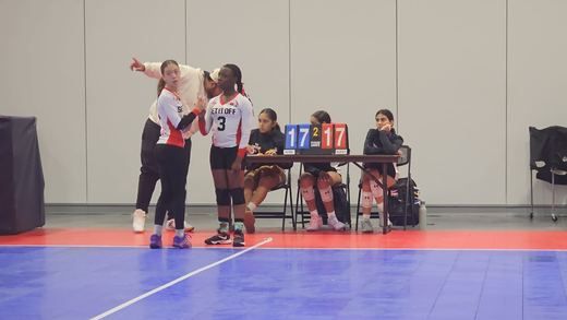 Courtside coaching and rotation support.